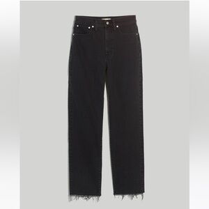 Madewell Curvy Tall Perfect Vintage Straight Jean (Lunar Wash)